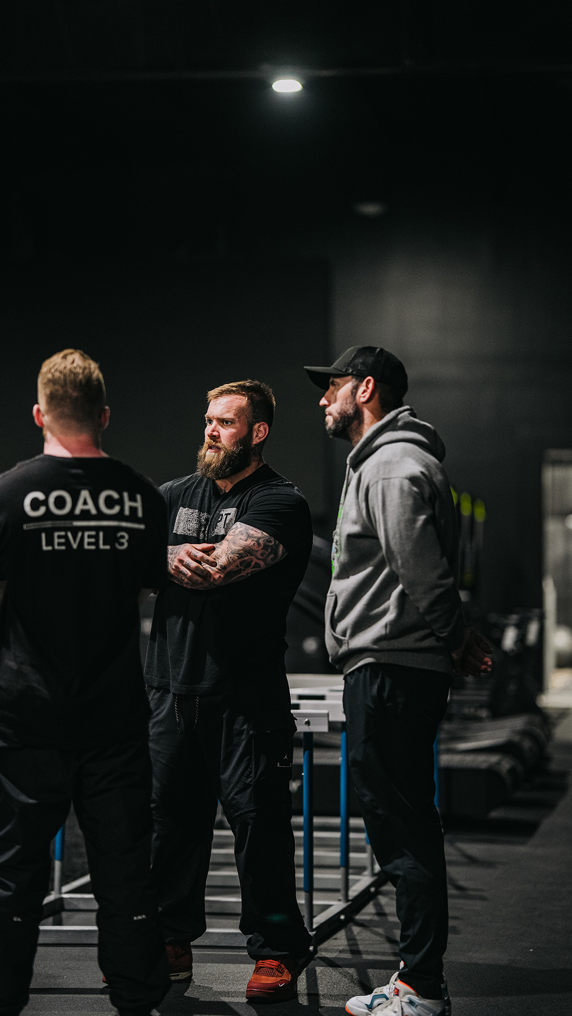 A Spoken coach speaking during a live education session